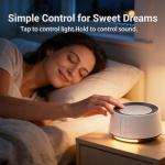White Noise Sound Machine with Night Light and Timers