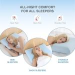 Cooling Gel Memory Foam Pillow for All Sleepers