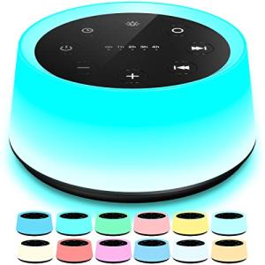ColorsNoise White Noise Machine with Night Light