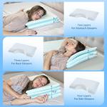 Adjustable Memory Foam Side Sleeper Pillow