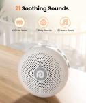Dreamegg Portable White Noise Machine with 21 Sounds