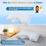 Adjustable Memory Foam Side Sleeper Pillow