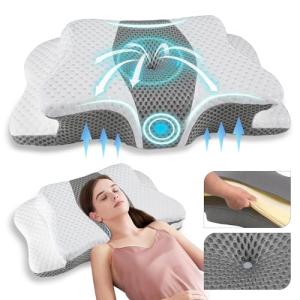 Adjustable Cervical Pillow for Neck and Sleep Support