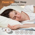 Portable Mini Sound Machine with 30 Soothing Sounds