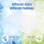 CushyOasis Adjustable Memory Foam Pillows Set of 2