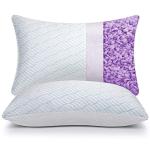 WISHSMILE Queen Cooling Memory Foam Pillows - 2 Pack