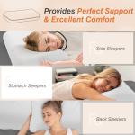 DUMOS Cooling Memory Foam Pillows - 2 Pack