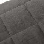 Grey King Size Weighted Blanket for Deep Sleep
