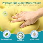 Ergonomic Memory Foam Neck Pillow for Pain Relief