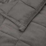 Grey King Size Weighted Blanket for Deep Sleep