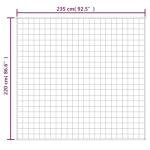 Grey King Size Weighted Blanket for Deep Sleep