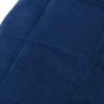 Blue Weighted Blanket for Deep Sleep and Relaxation