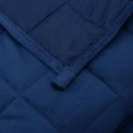 Blue Weighted Blanket for Deep Sleep and Relaxation