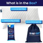 Sidney Sleep Adjustable Contour Pillow for Comfort