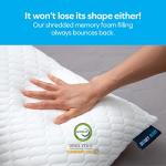 Sidney Sleep Adjustable Contour Pillow for Comfort