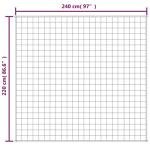 Gray King Size Weighted Blanket for Deep Sleep