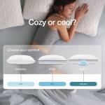 Adjustable Queen Memory Foam Pillow for Side Sleepers