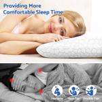 CushZone Memory Foam Pillow with Washable Cover