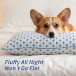 LOVELYREST Adjustable Memory Foam Pillows 2 Pack