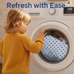 LOVELYREST Adjustable Memory Foam Pillows 2 Pack