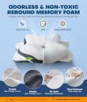 Ergonomic Neck Pillow for Pain Relief and Comfort