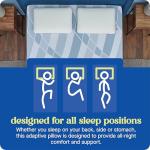 Sealy Dreamlife Queen Memory Foam Cooling Pillows