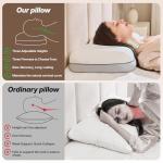 Dorefox Adjustable Cervical Neck Pillow for Sleep