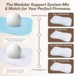 Dorefox Adjustable Cervical Neck Pillow for Sleep
