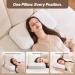 Dorefox Adjustable Cervical Neck Pillow for Sleep