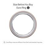 Oura Ring 4 in Rose Gold, Size 9