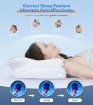 Cooling Memory Foam Pillow for Neck Support