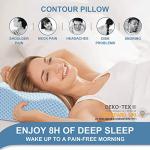 Anvo Ergonomic Memory Foam Pillow for Pain Relief