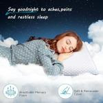 CushyOasis Memory Foam Pillows for All Sleepers