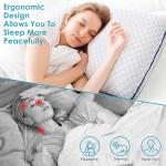 CushyOasis Memory Foam Pillows for All Sleepers