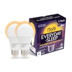 Norb Sleep Light Bulb - Amber LED, Dimmable (2-Pack)