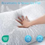 Set of 2 Cooling Memory Foam Pillows