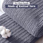Knitted Weighted Blanket for Hot Sleepers 20lbs