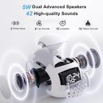 Bluetooth White Noise Machine with Nightlight & Sounds