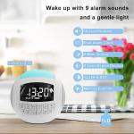 Bluetooth White Noise Machine with Nightlight & Sounds