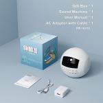 Bluetooth White Noise Machine with Nightlight & Sounds