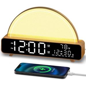 Sunrise Alarm Clock with White Noise and Colors