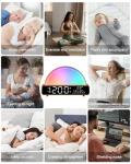 Sunrise Alarm Clock with White Noise and Colors
