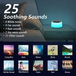 Color Noise Sound Machine with Night Light and Sounds