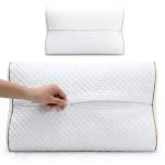 Queen Memory Foam Cervical Contour Pillow for Neck Pain