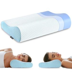 Ergonomic Memory Foam Neck and Bed Pillow