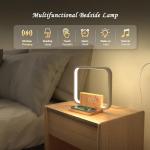 Sunrise Alarm Clock with Wireless Charger and Sound