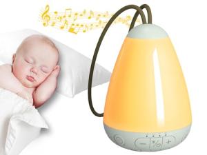 Portable White Noise Sound Machine with Night Light
