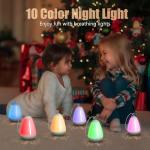 Portable White Noise Sound Machine with Night Light