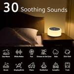 Sleep Sound Machine with Night Light & Soothing Sounds