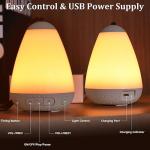 Portable White Noise Sound Machine with Night Light